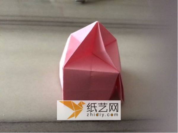 Cream origami box Teachers Day gift packaging box