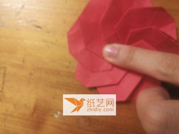 How to make origami camellias