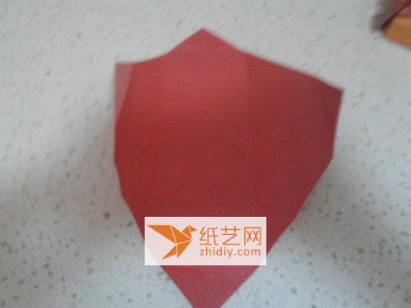 Detailed origami tutorial for handmade origami maple leaf box for Teachers Day