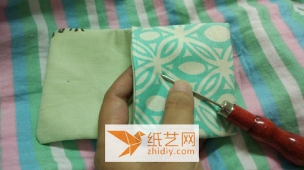 Super simple fabric clutch bag Teacher’s Day gift making tutorial