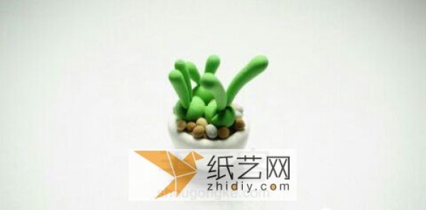 Simulated cute ultra-light clay succulents, a succulent-loving Childrens Day gift