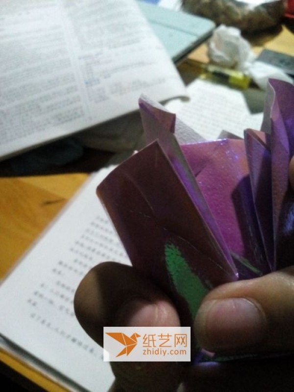 I will also show you my origami rose tutorial.