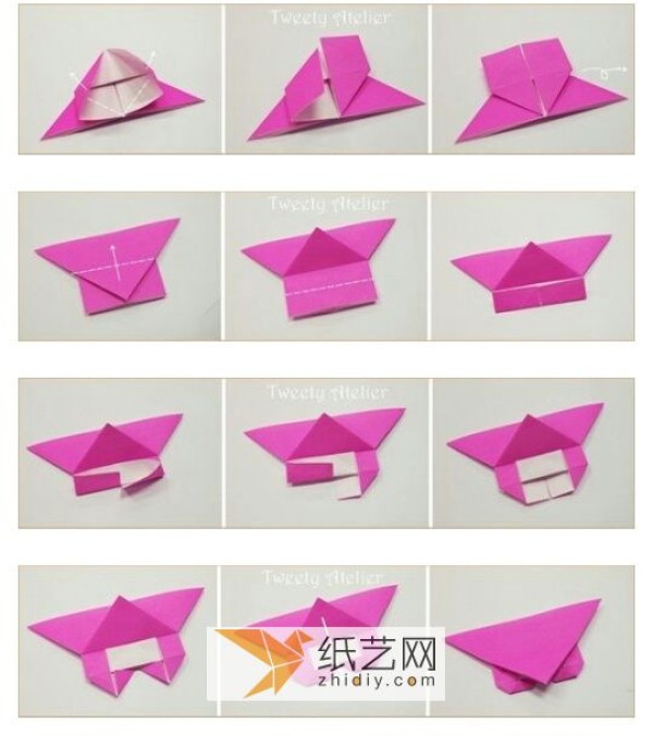 Simple Valentine’s Day Heart Origami Bookmark Making Tutorial