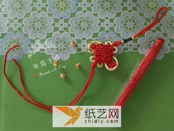 Zongzi-shaped fabric Dragon Boat Festival sachet decorations