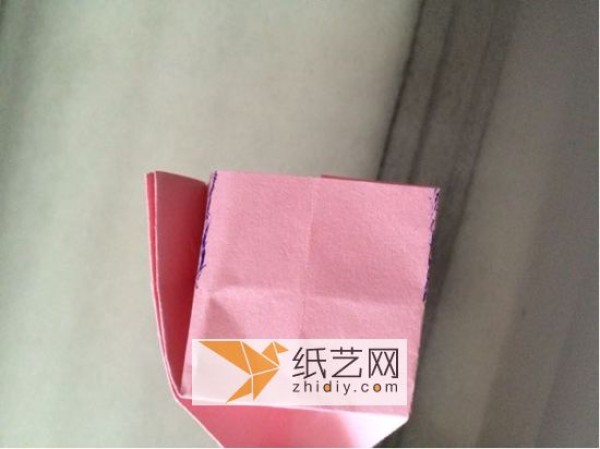 Cream origami box Teachers Day gift packaging box