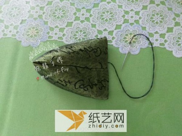 Zongzi-shaped fabric Dragon Boat Festival sachet decorations