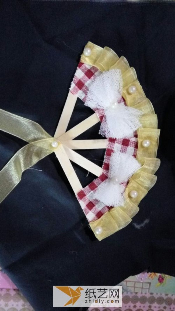 DIY Princess Fan Children’s Day Gift Made by Turning Waste into Treasures from Popsicle Sticks