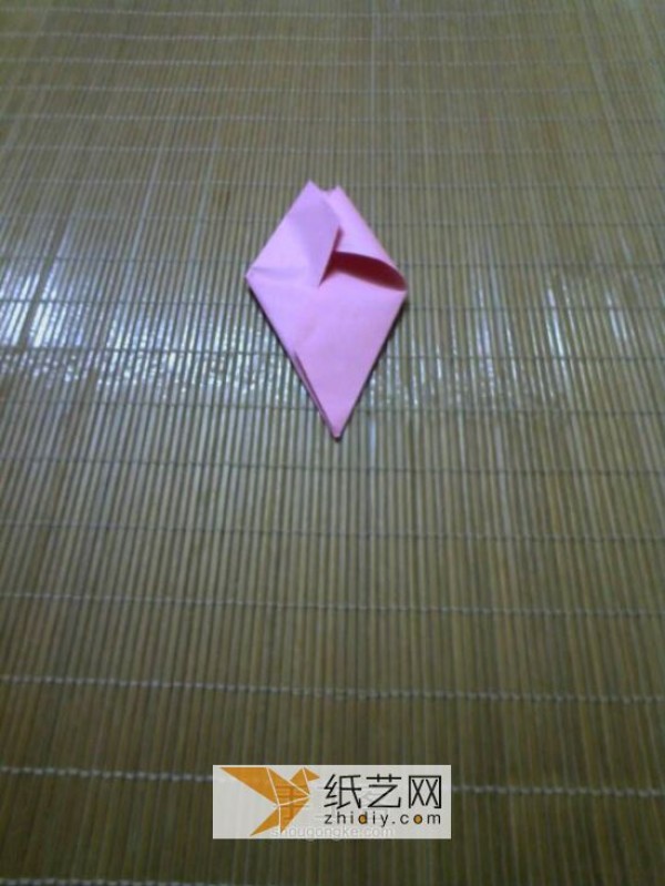 Tutorial illustration of origami cube made from sticky notes Bao Jiao Bao Hui