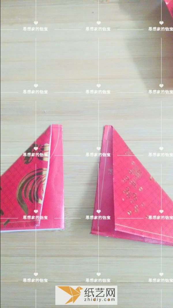 Turn waste into treasure during the New Year red envelopes and make new year decorations with surplus every year.