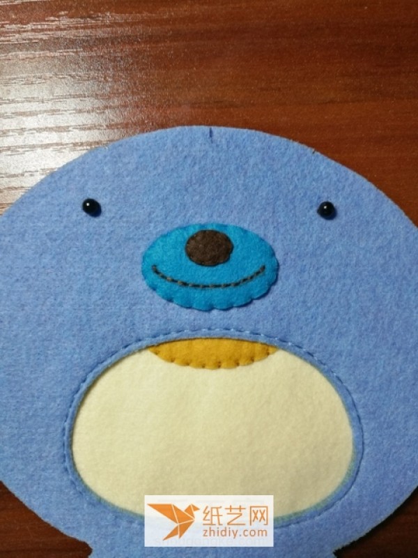 Super cute non-woven bear doll Christmas gift making tutorial