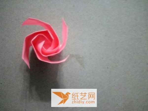 Origami Rose Valentines Day Gift Box Making Tutorial