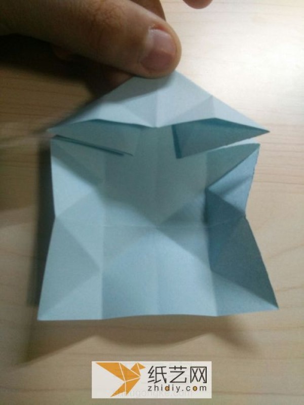 Illustrated tutorial on origami three-dimensional modeling A simple origami practice