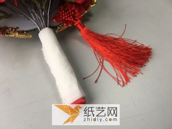 DIY classical bouquet for Chinese wedding, suitable as a wedding gift for friends