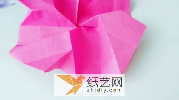 How to fold the super beautiful origami Kawasaki rose