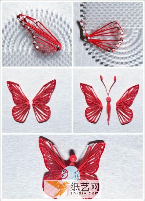 Tutorial on making handmade three-dimensional paper paintings. How to make paper flowers and paper butterflies.