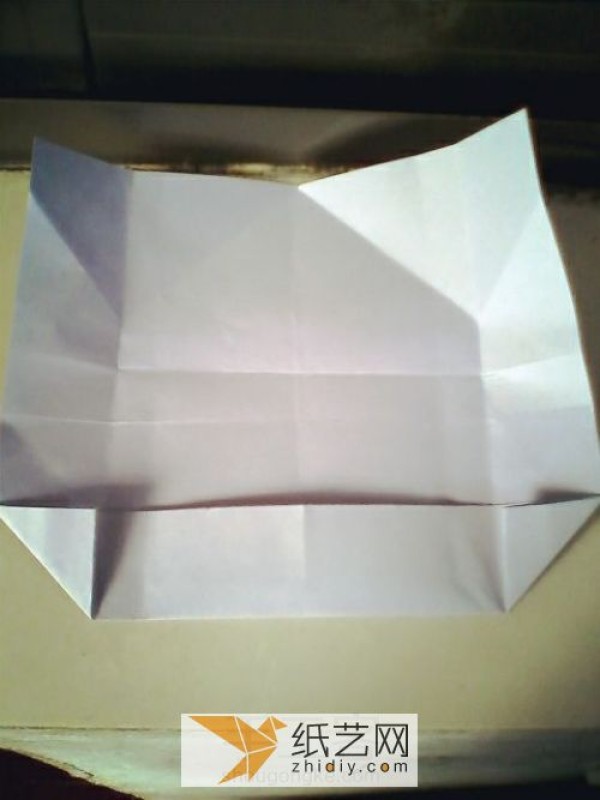 Super simple origami envelope Christmas card envelope