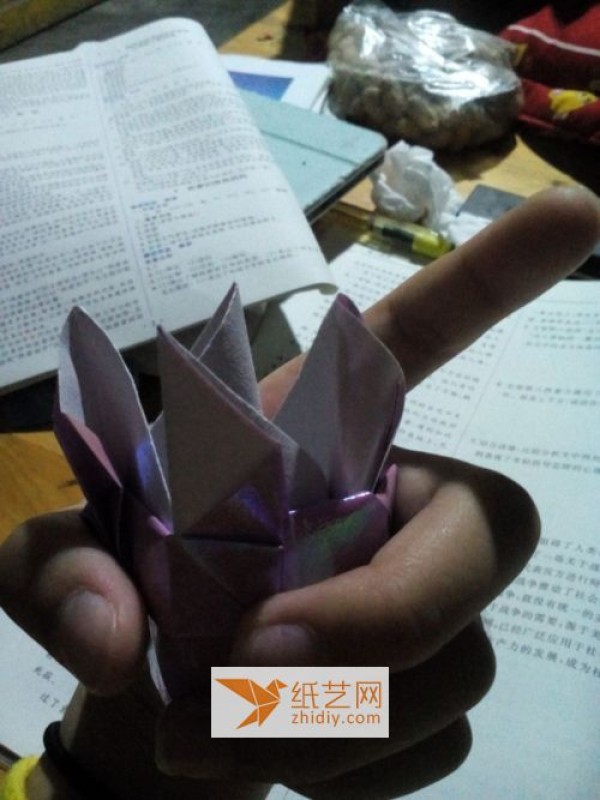 I will also show you my origami rose tutorial.