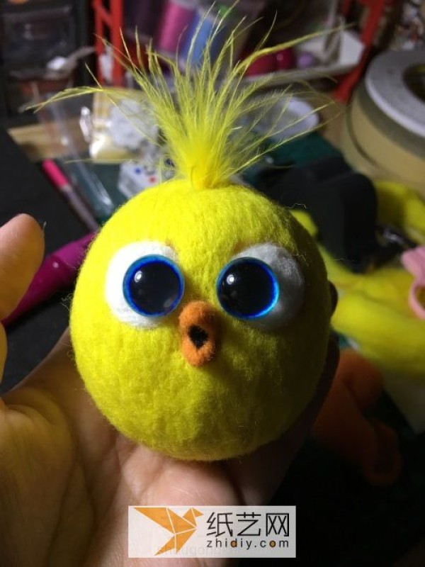 Wool felt little yellow bird Children’s Day gift released