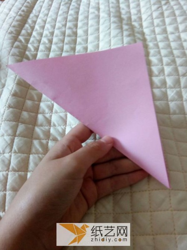 Origami hill with wings