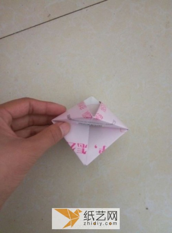 Simple origami boat making tutorial for children