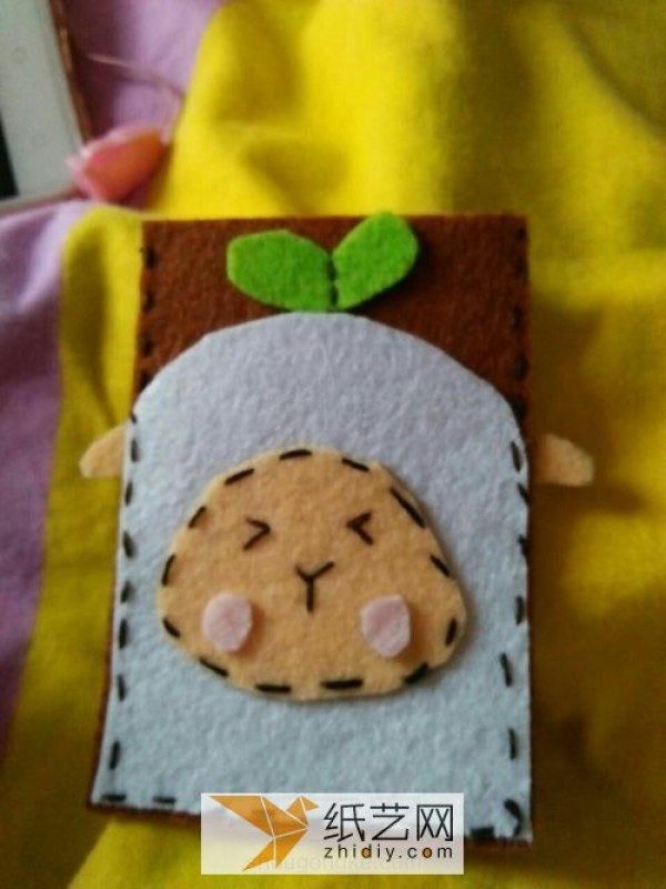 Cute non-woven card holder for Children’s Day gift