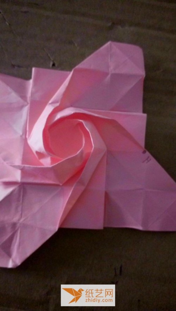 Origami Rose Valentines Day Gift Box Making Tutorial