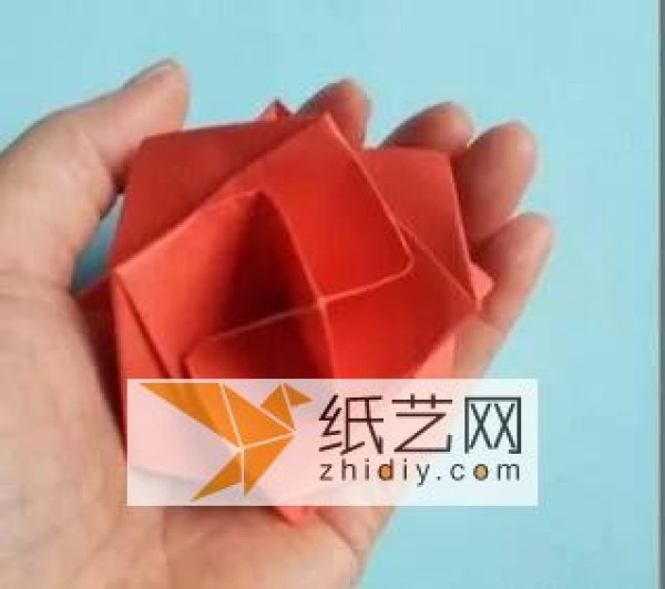 Illustrated Tutorial for New Origami Roses How to DIY Valentine’s Day Paper Roses