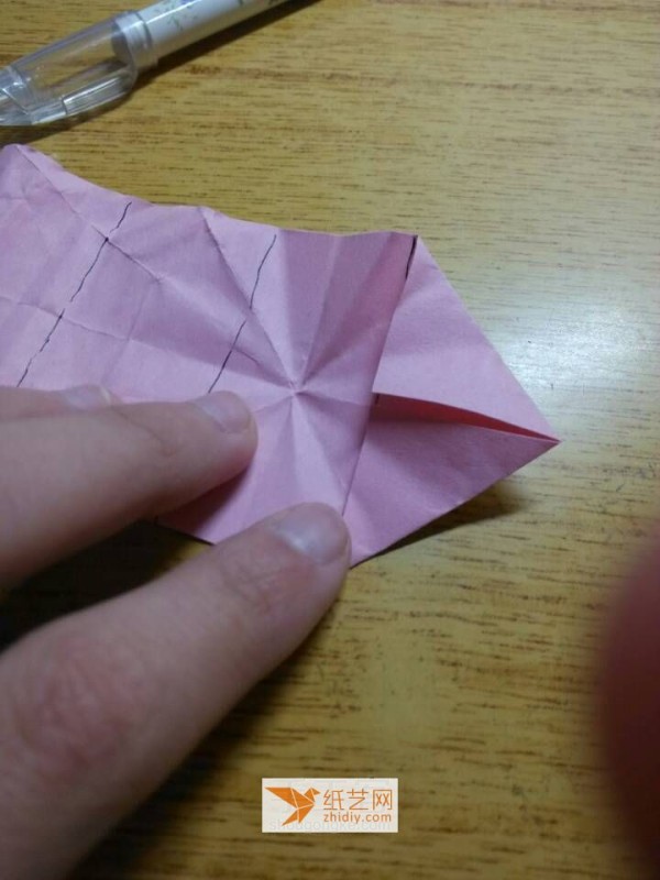 Origami five-pointed star made by combining origami (tutorial)