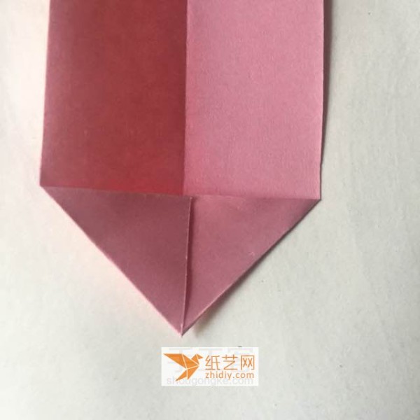 Three-dimensional origami cherry blossom origami flower tutorial