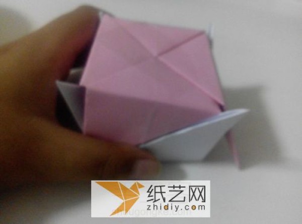 Origami cube small box