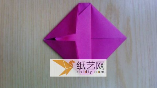 Simple Origami Little Heart Illustrated Tutorial