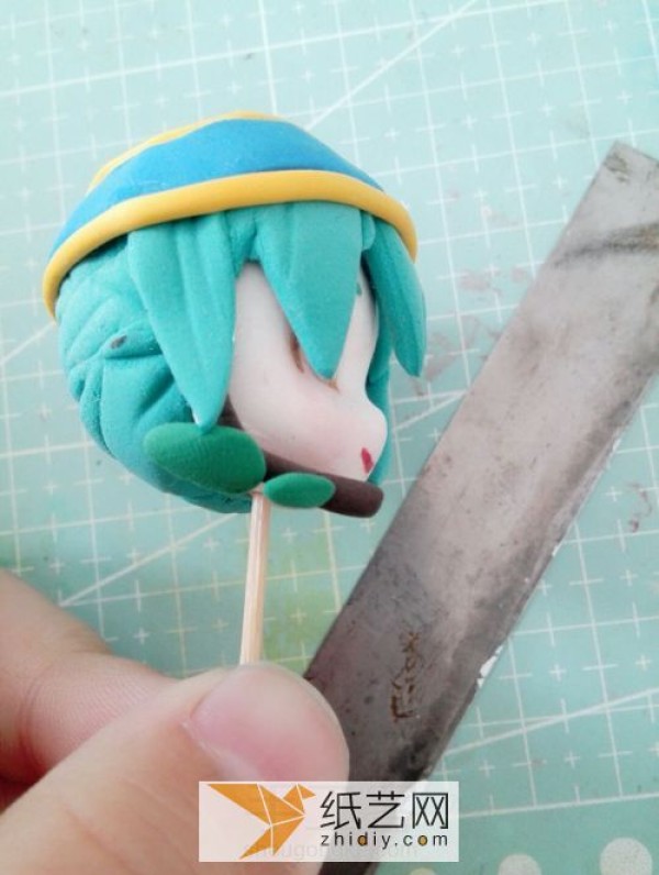 Teach you how to use ultra-light clay to make a Hatsune Miku doll. A New Year gift for friends who also like it.