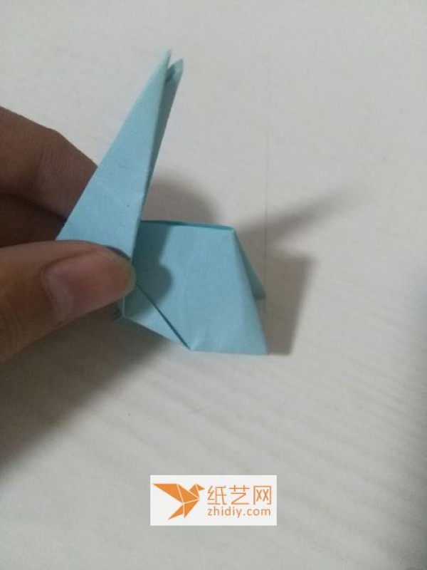 A very simple origami bunny origami illustrated tutorial