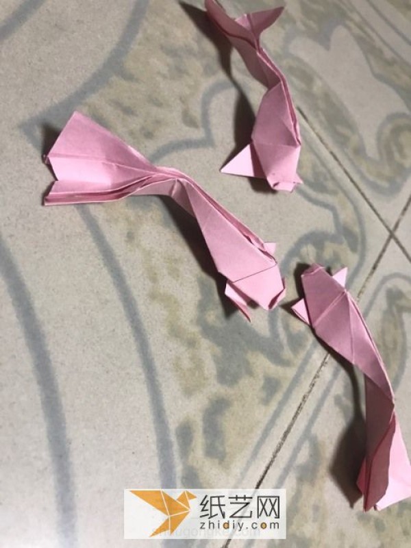 Exquisite origami koi Teachers Day gift