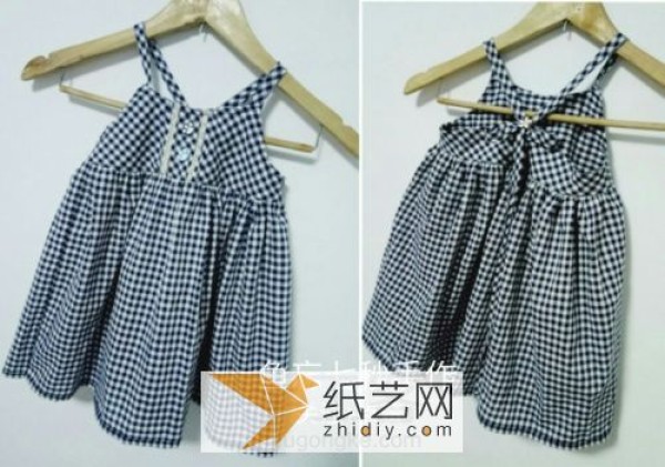 Girls' suspender skirt fabric handmade childrens day gift