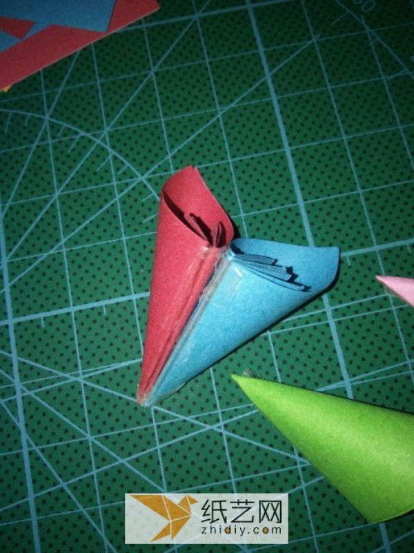 How to make colorful origami cherry blossoms Paper flower making series