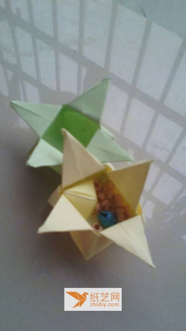 Origami star box handmade illustrated tutorial