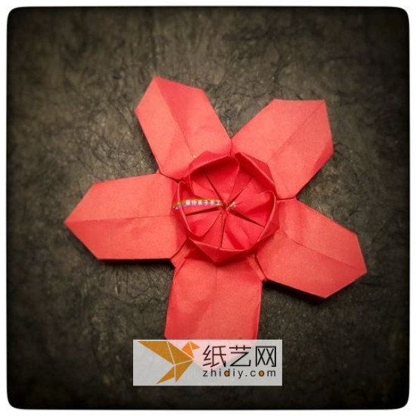 Cherry Blossom Origami Tutorial Illustrated with 48 Steps