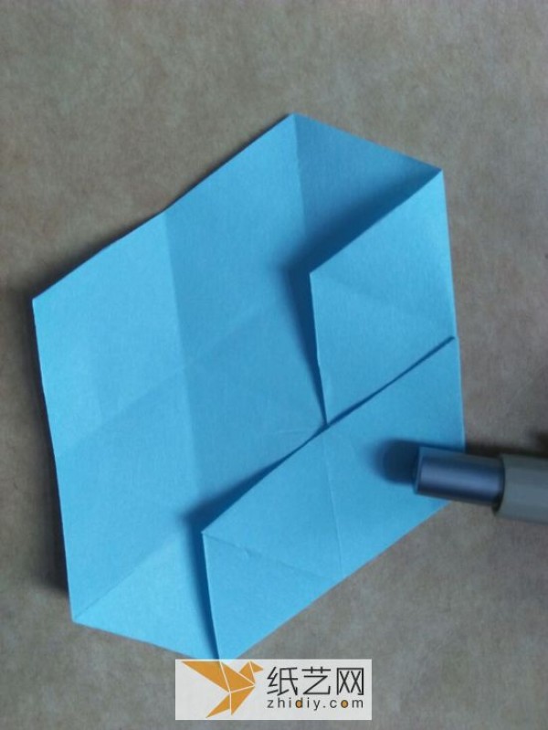 You can also fold a piece of paper into three-dimensional snowflakes!