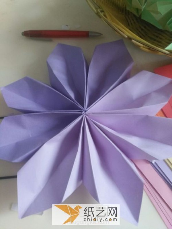 Super Simple Origami Flowers for Teacher’s Day Decoration in the Classroom