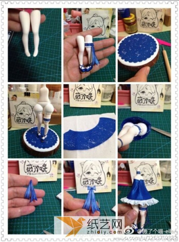 Tutorial on making Hatsune’s figurine with ultra-light clay. A very thoughtful Christmas gift.