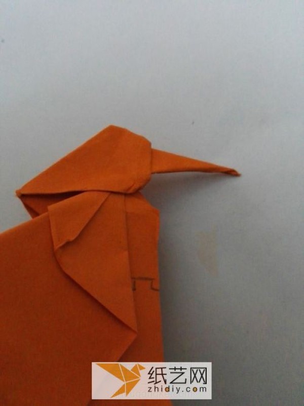 Exquisite origami hummingbird childrens day drama prop production