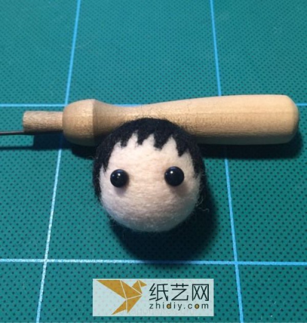 Tutorial on making Chibi Maruko-chan with wool felt