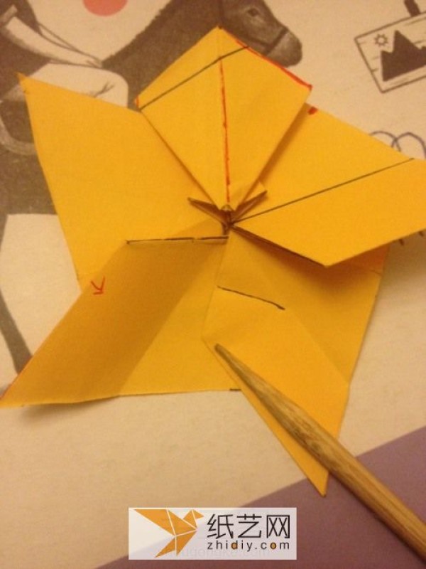 Detailed illustrated tutorial on making exquisite and beautiful origami cherry blossom stars