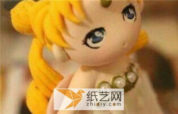 Sailor Moon Childrens Day gift made of ultra-light clay