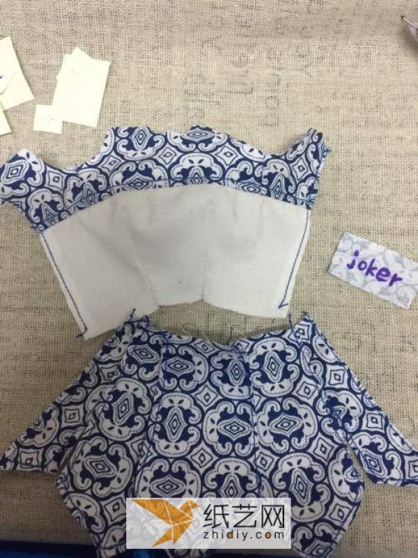 How to turn scraps from fabric production into treasure to make a doll princess dress