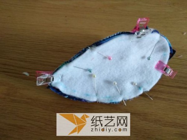 Tutorial on making a small goldfish coin purse as a New Year gift