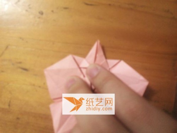 Romantic cherry blossom star handmade paper origami production