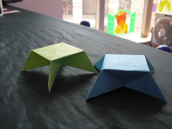 origami table