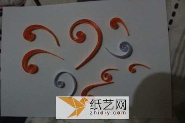 Simple paper quilling fox paper painting manual detailed illustrated tutorial